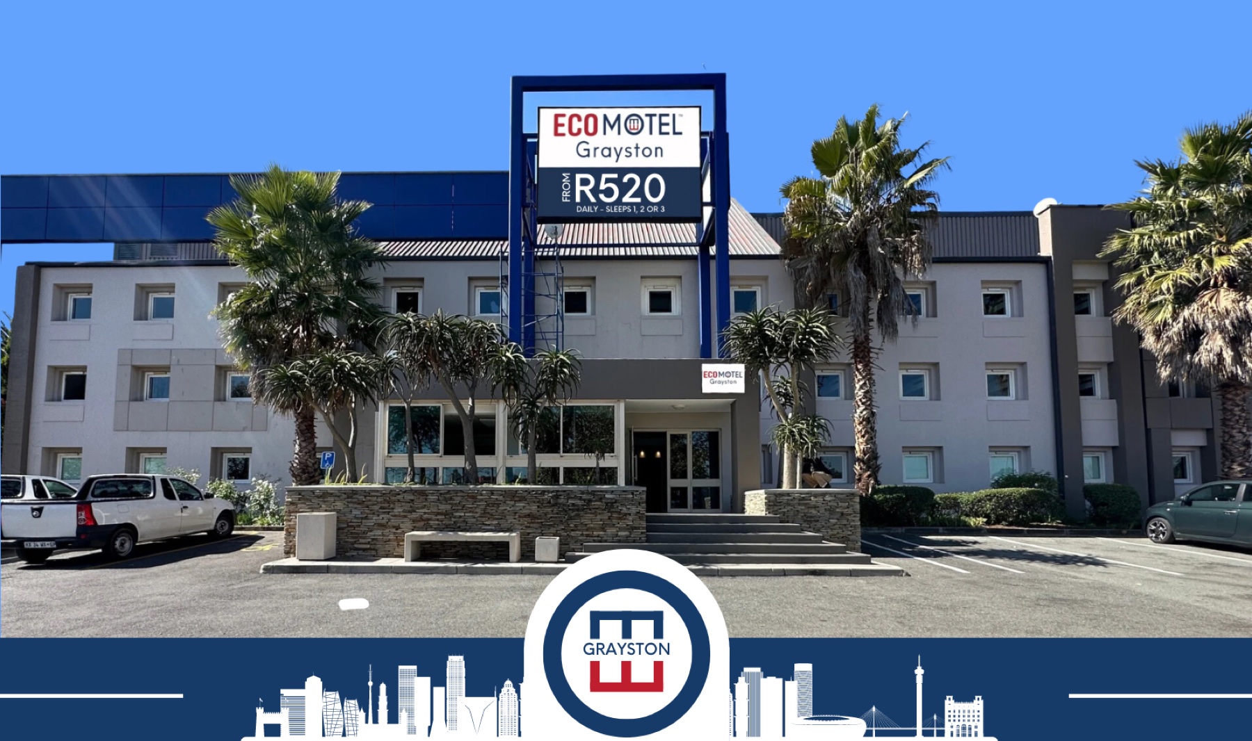 Ecomotel Grayston exterior
